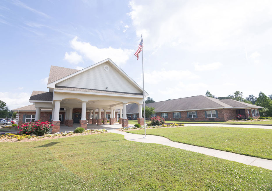 Front Entrance Encore Healthcare and Rehabilitation Center Malvern Arkansas
